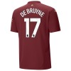 Camisola Manchester City De Bruyne 17 Homen Equipamento 3ª 24/25